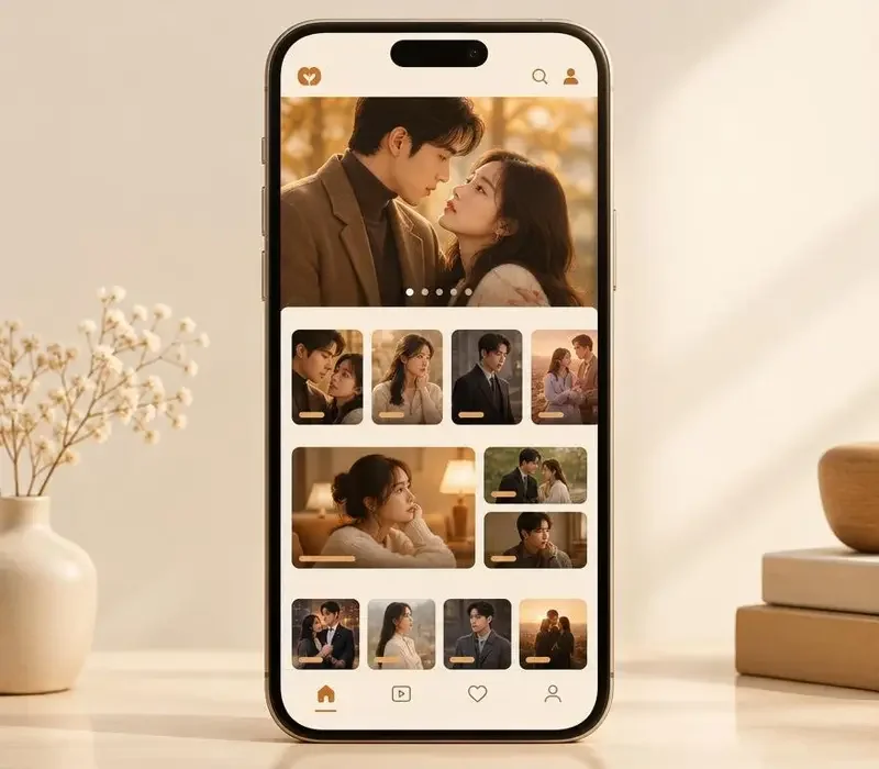 AI短剧视频 APP 手机界面展示